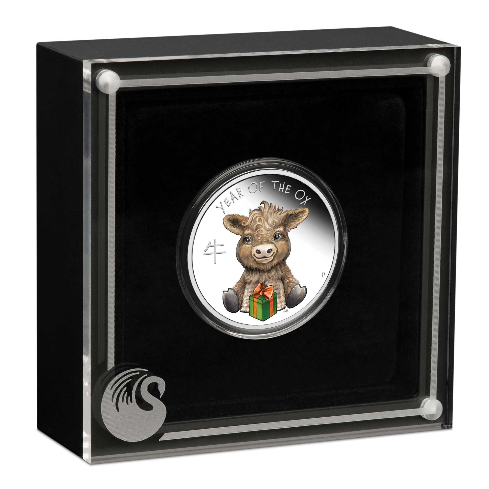 04 2021 BabyOx 1 2oz Silver Proof Coloured InCase HighRes