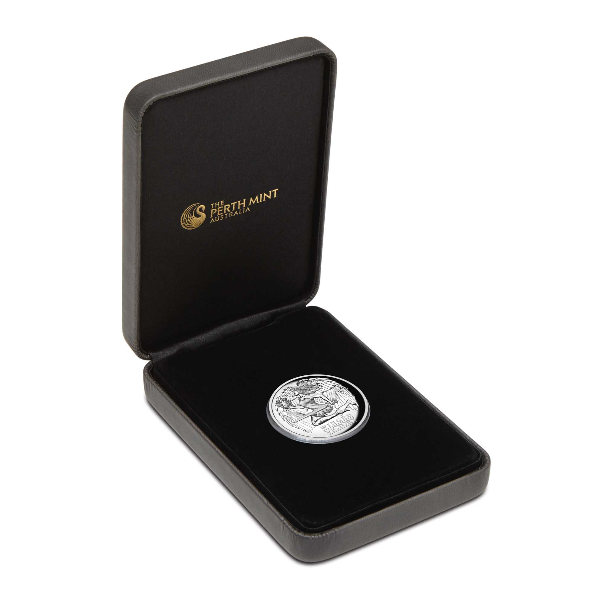 04 winged victory 2021 1oz silver proof high relief InCase