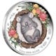 01 Dreaming Down Under koala 2021 1 2oz Silver Proof Coloured Coin OnEdge HighRes