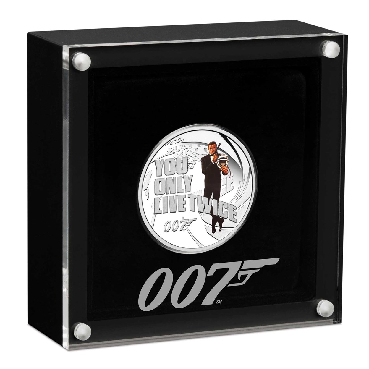 04 james bond you only live twice 2021 1 2oz silver proof coloured InCase