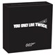 05 james bond you only live twice 2021 1 2oz silver proof coloured InShipper