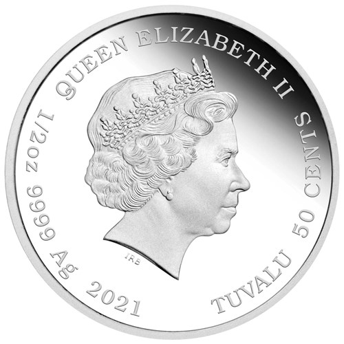 03 james bond on her majestys secret service 2021 1 2oz silver proof coloured Obverse