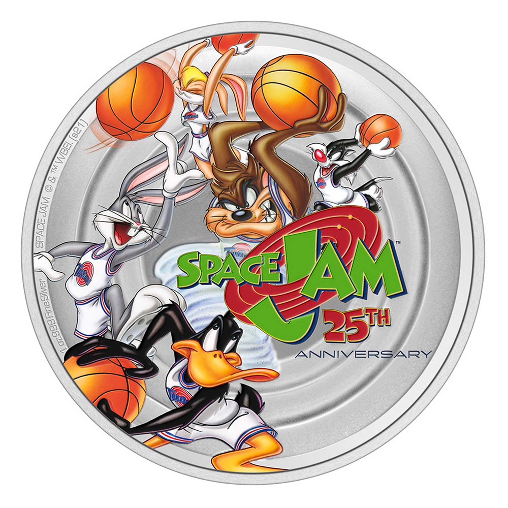 02  21O54AAA  Space Jam Coin Reverse