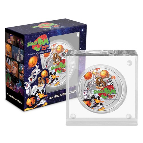 06 21O54AAA Space Jam Coin Packaging