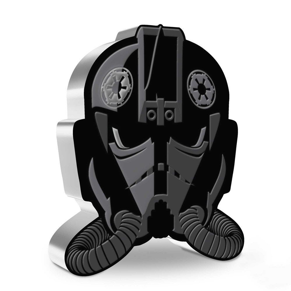 02 The Faces of the Empire Imperial TIE Fighter Pilot Coin Reverse