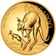07 2022 Australian Kangaroo 2oz Gold Proof High Relief Coin StraightOn HighRes