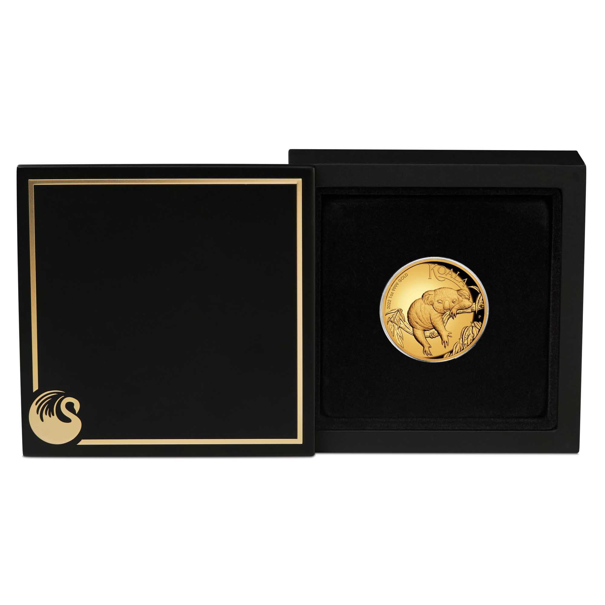 03 2022 Australian Koala 1oz Gold Proof High Relief Coin InCase HighRes