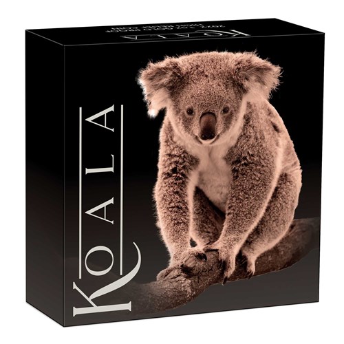 04 2022 Australian Koala 1oz Gold  Proof High Relief Coin InShipper HighRes