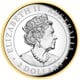 03 2022 Australian Kookaburra 2oz Silver Proof High Relief Gilded Coin Obverse HighRes