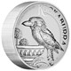 01 2022 Australian Kookaburra 5oz Silver Incused Coin OnEdge HighRes