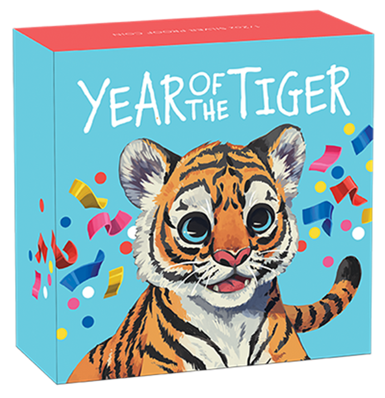 05 2022 BabyTiger 1 2oz Silver Proof Coloured InShipper LowRes