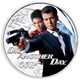 02 2022 James Bond DieAnotherDay 1.2oz Silver Proof Coloured Coin StraightOn HighRes