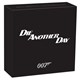 04 2022 James Bond DieAnotherDay 1.2oz Silver Proof Coloured Coin InShipper HighRes