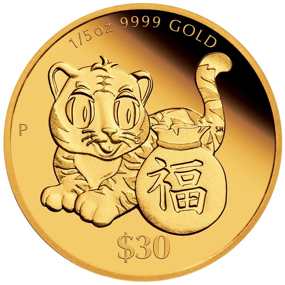 02 Fu 2022 Yearofthetiger 1 5oz Gold Coin StraightOn HighRes