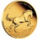 01 2022 AustralianBrumby 1oz Gold Proof Coin OnEdge HighRes