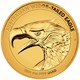 02 2022 Australian WedgeTailed Eagle 5oz Gold Reverse Proof HR Coin StraightOn HighRes