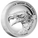 01 2022 Australian WedgeTailed Eagle 5oz Silver Proof UHR Coin OnEdge HighRes