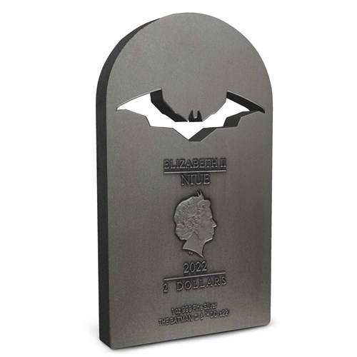 03. The Batman Coin Obverse Edge