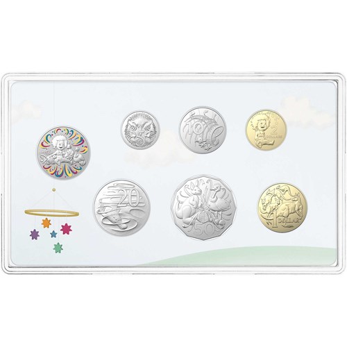 08. 2022 Uncirculated Baby Set CASE FRONT