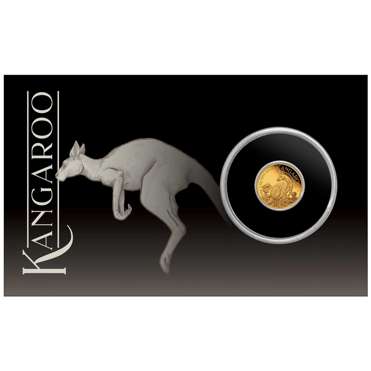 00 2023 Mini Roo 0.5g Gold Proof Coin InCard HighRes