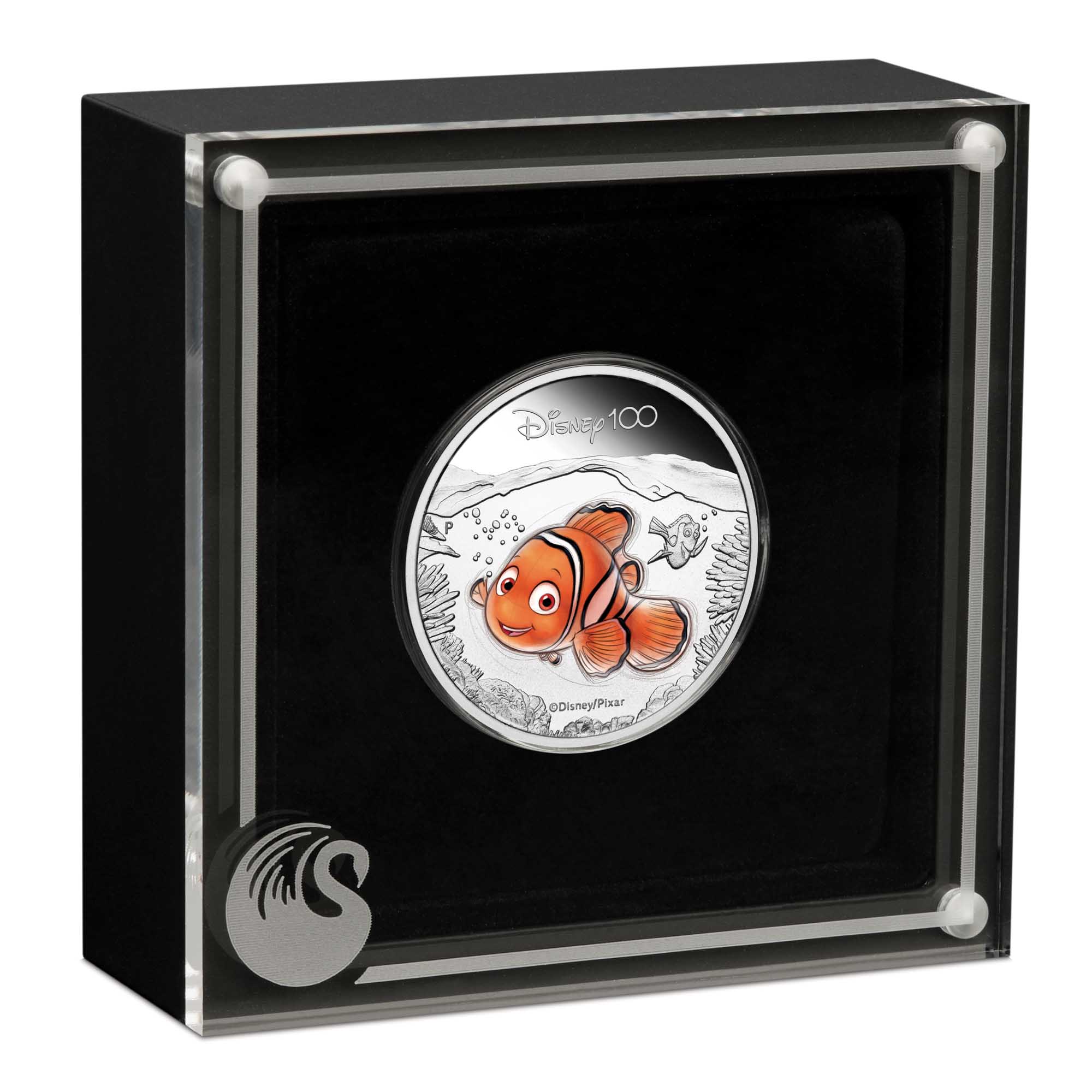 04 100th Anniversary Of Disney Nemo 2023 1 2oz Silver Proof Coin In Case HighRes