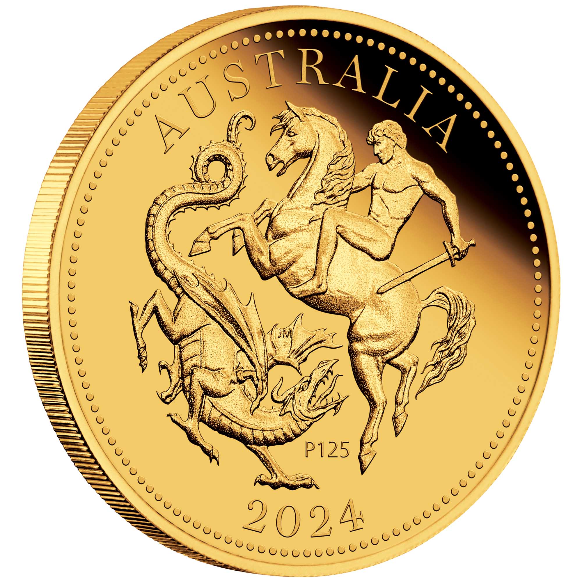01 The Perth Mint 125th Anniversary Australia Sovereign 2024 Gold Proof