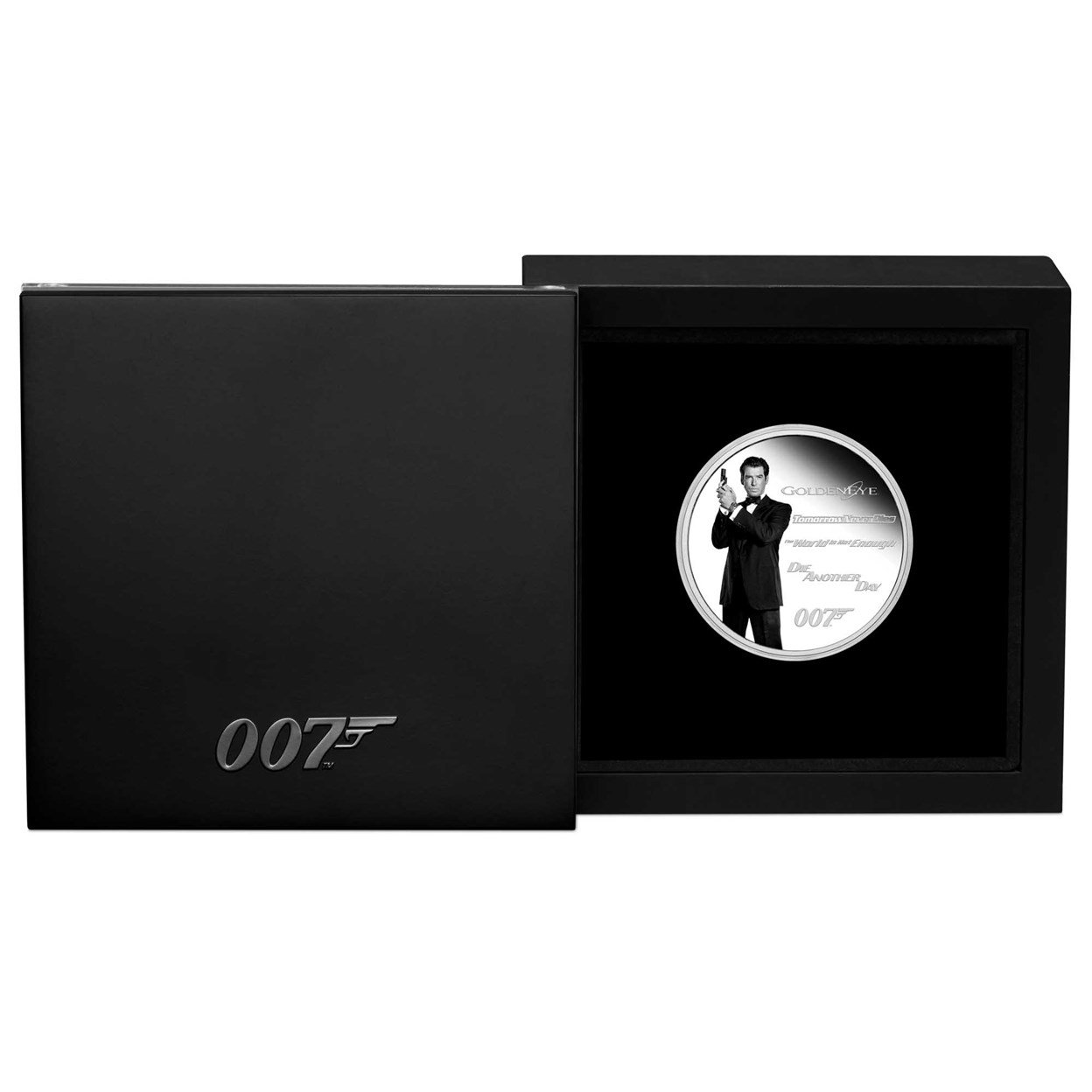 04 2024 James Bond Legacy Series  4th Issue 1oz Silver Proof Coloured Coin In Case HighRes