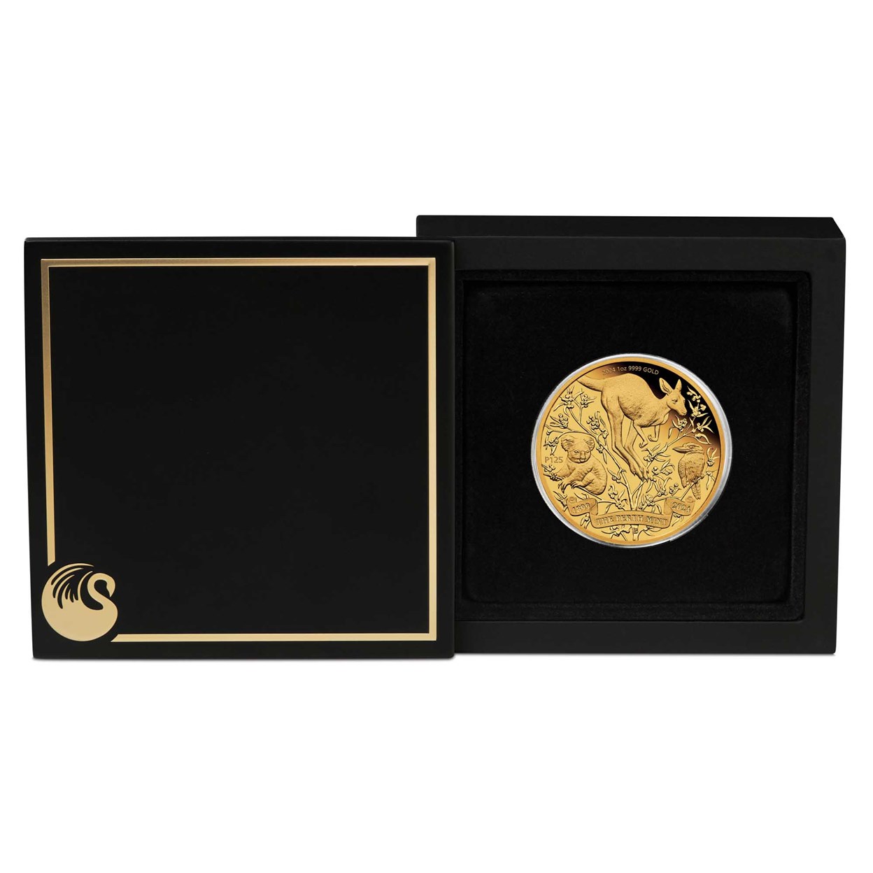 09 2024 The Perth Mint’s 125th Anniversary 1oz Gold Proof Coin In Case HighRes