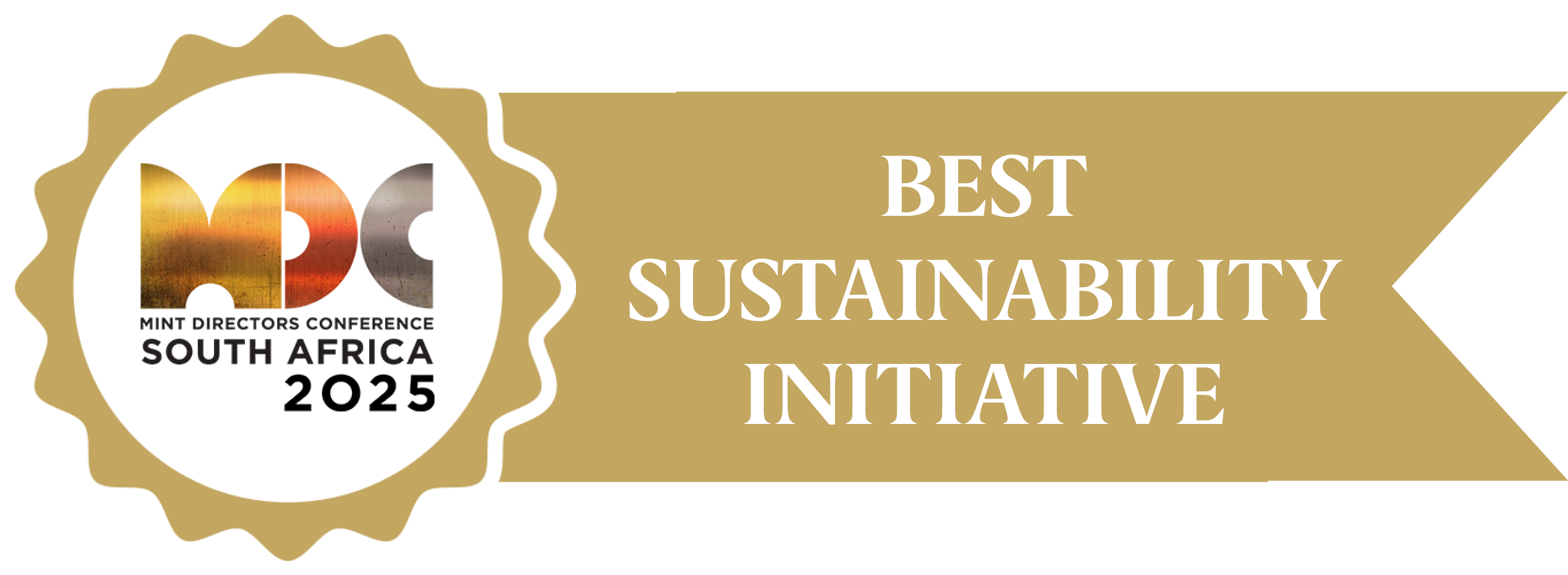 MDC 2025 award banner   SUSTAINABILITY