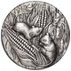 02 australian lunar series iii 2020 year of the mouse 2019 2oz silver antiqued StraightOn
