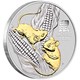 01 australian lunar series iii 2020 year of the mouse 2019 1oz silver gilded OnEdge