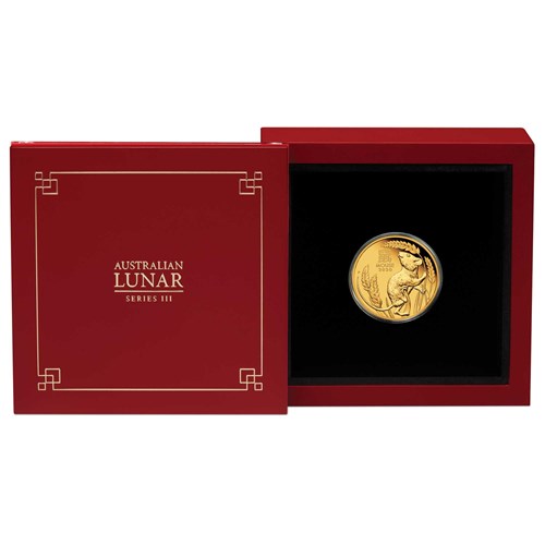 03 australian lunar series iii year of the mouse 2020 1 4oz gold proof InCase