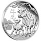 01 year of the ox 2021 1oz silver proof OnEdge
