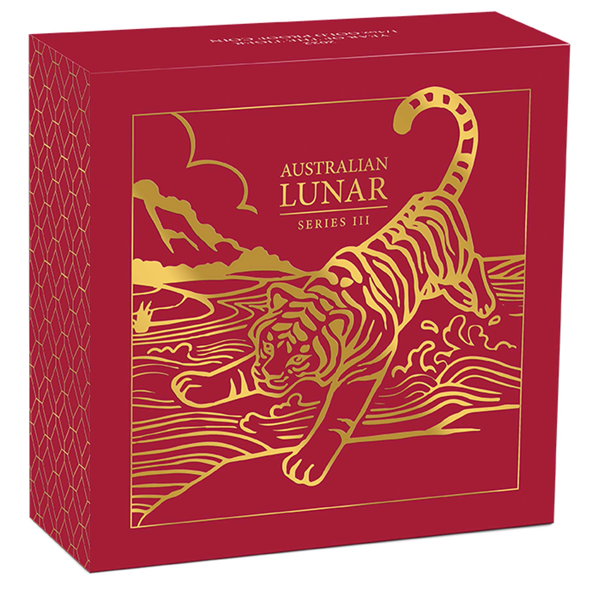 05 2022 Year of the Tiger 1 4oz Gold Proof Coin InShipper LowRes