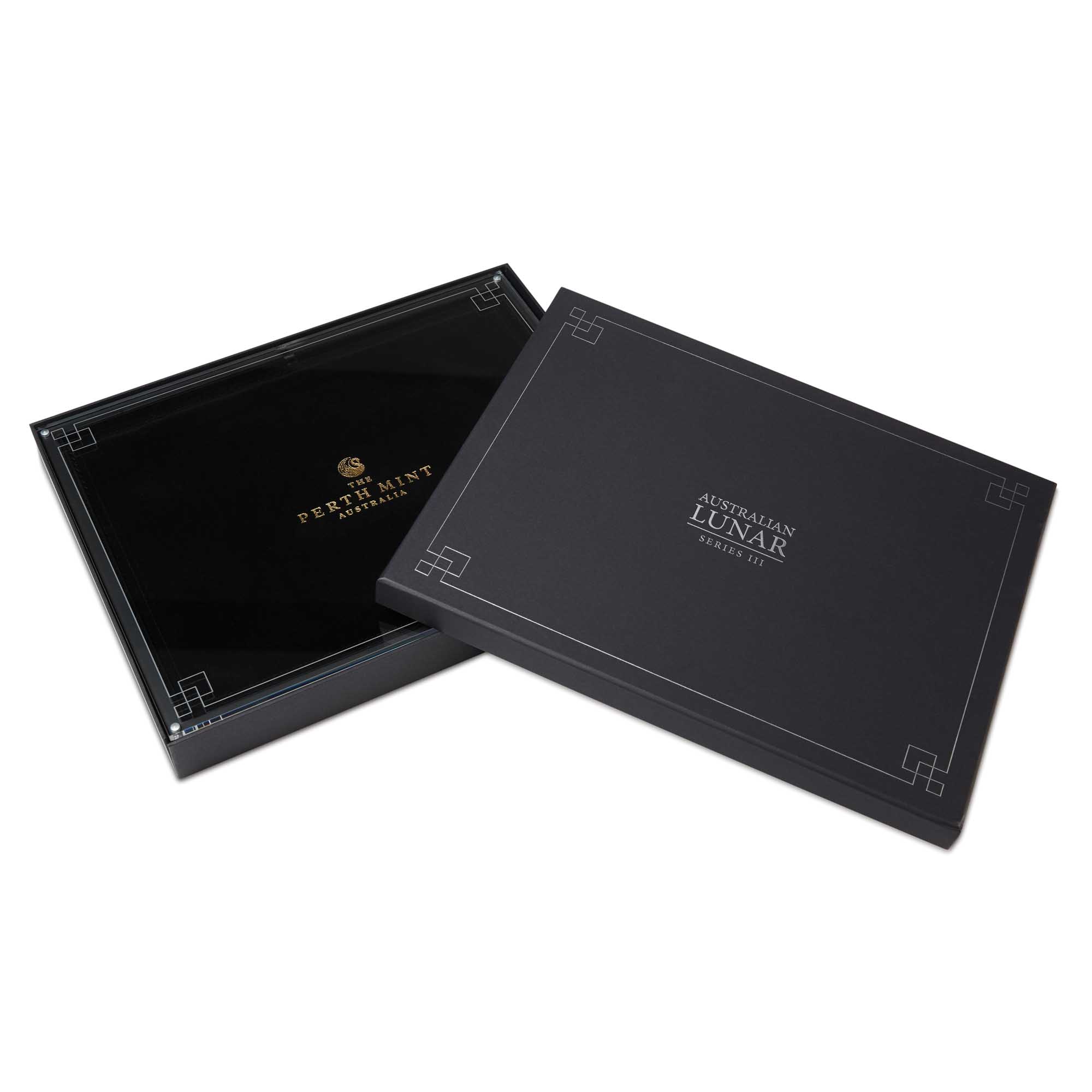 02 silver lunar 12 coin case 2019 1oz silver InCase