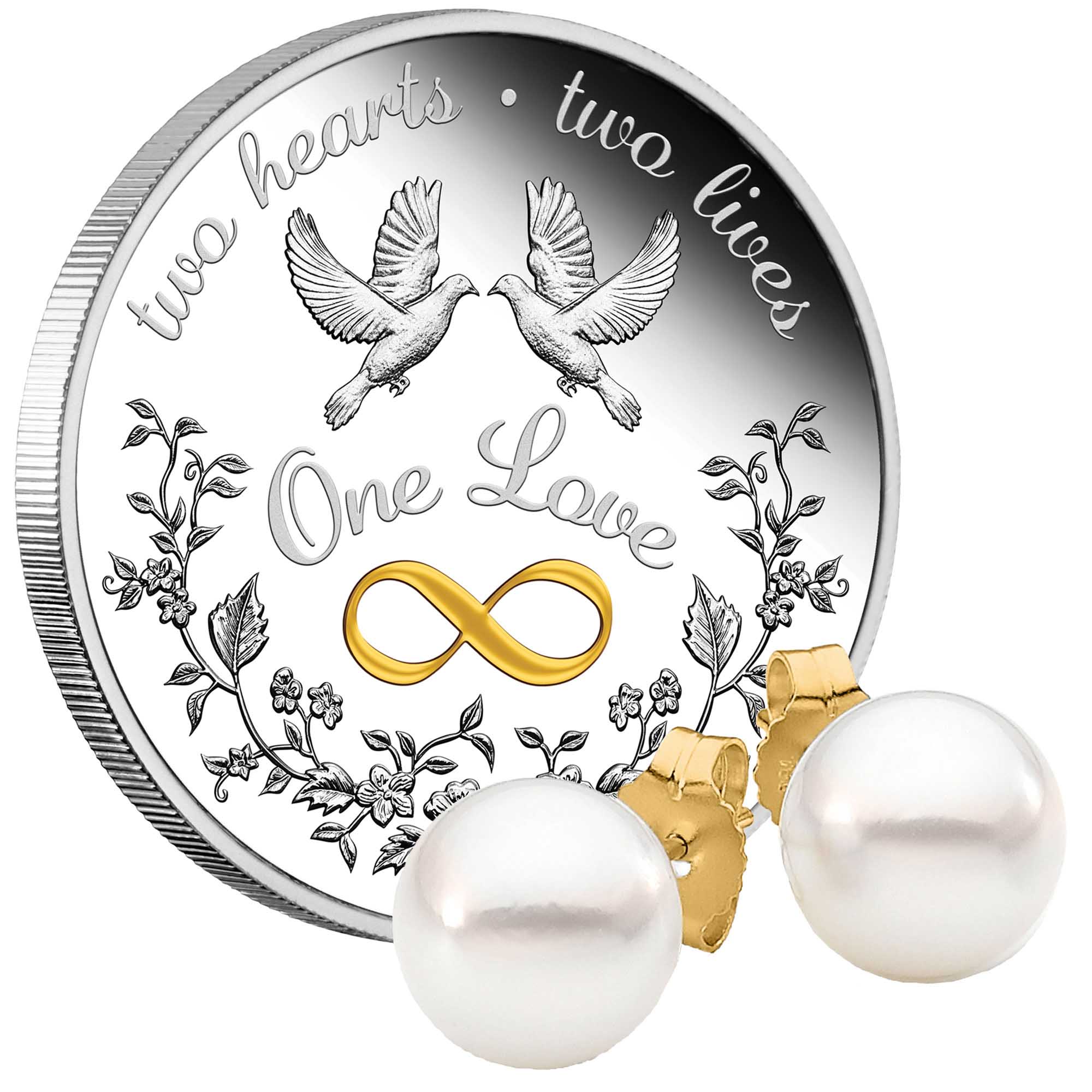 03 one love allure pearl studs OnEdge