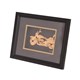 03 3d gold plated motorcycle frame