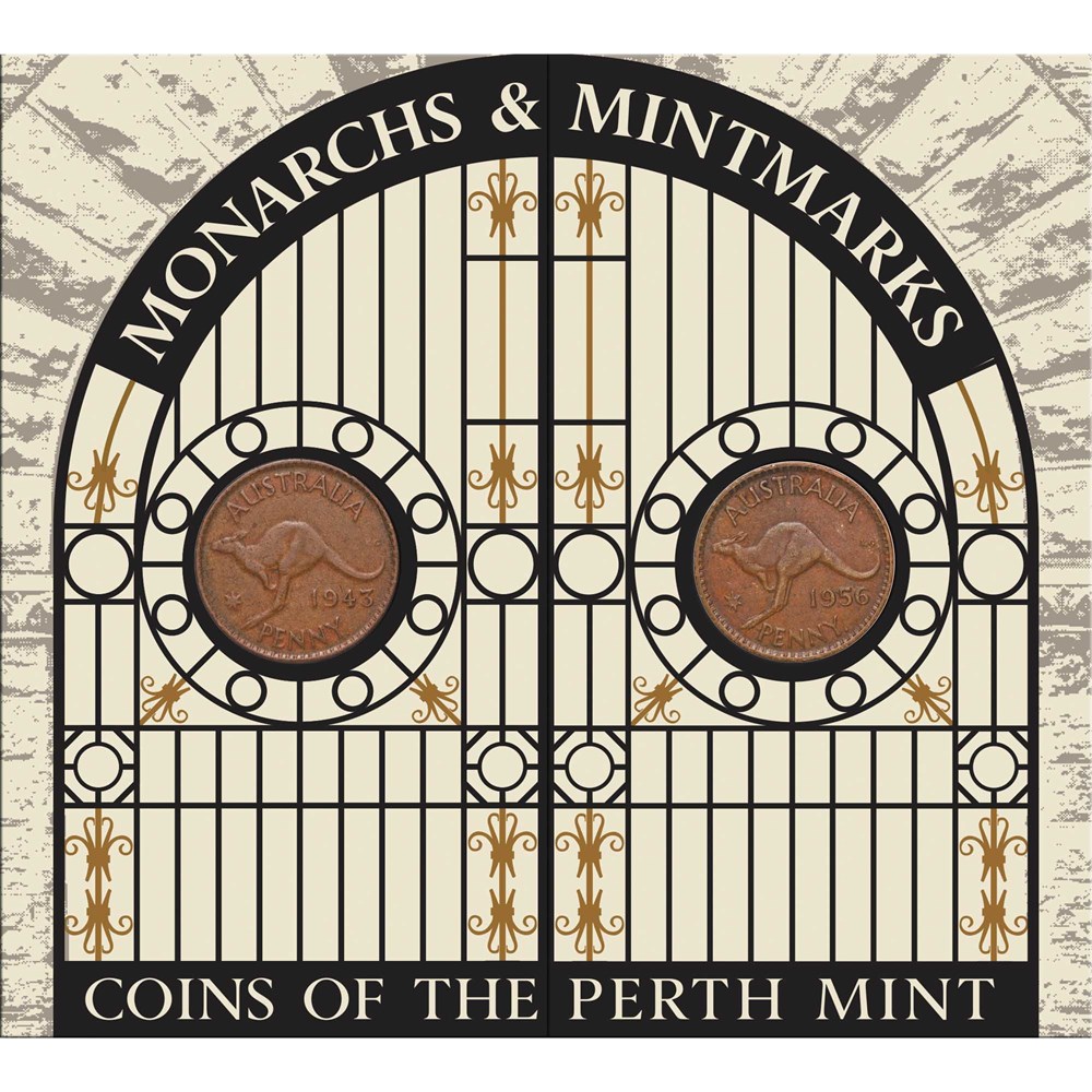 011 memories of monarchs & mintmarks pre decimal collection InCard