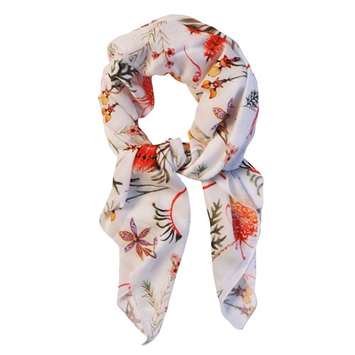 02 silken twine australian floral scarf