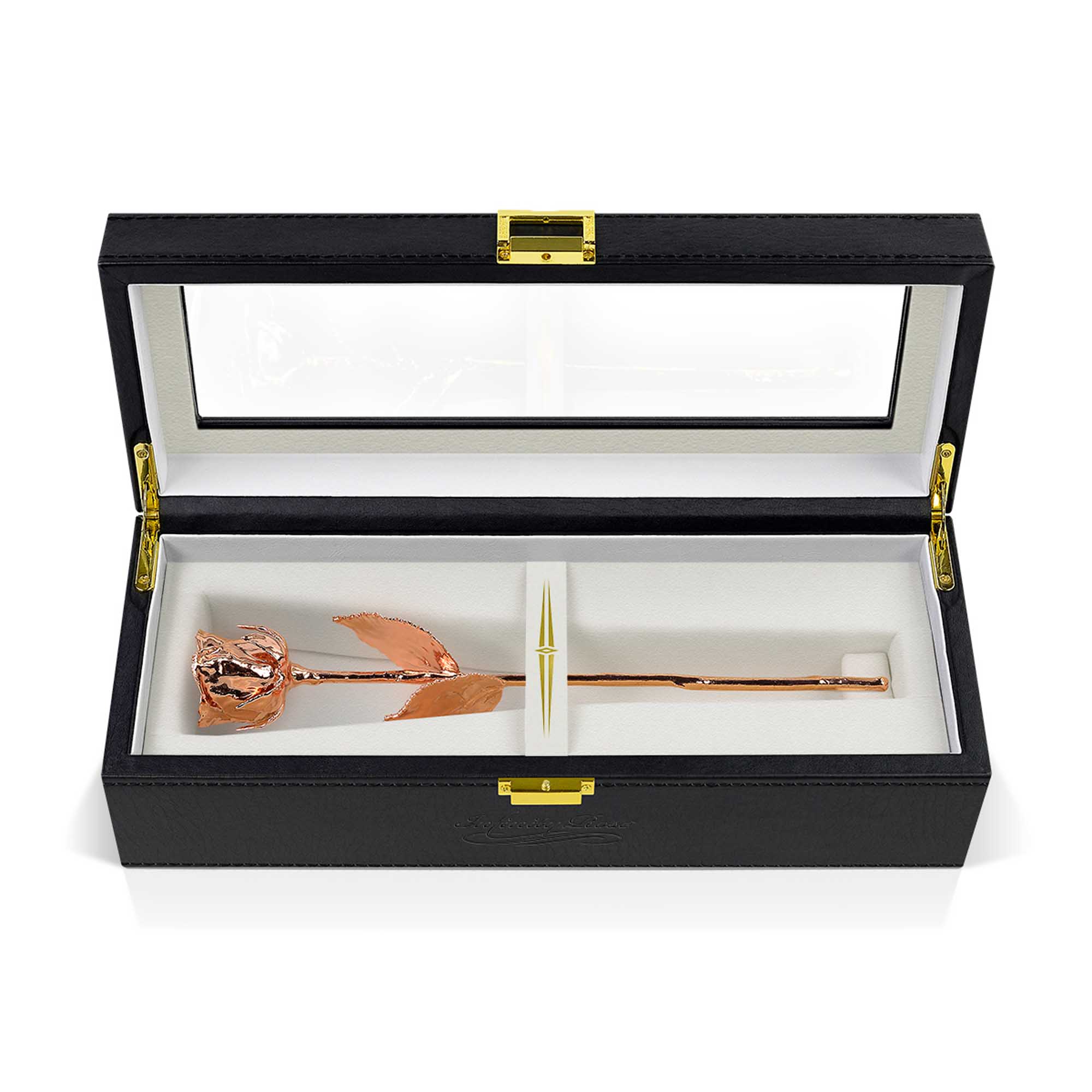 02 rose gold infinity rose