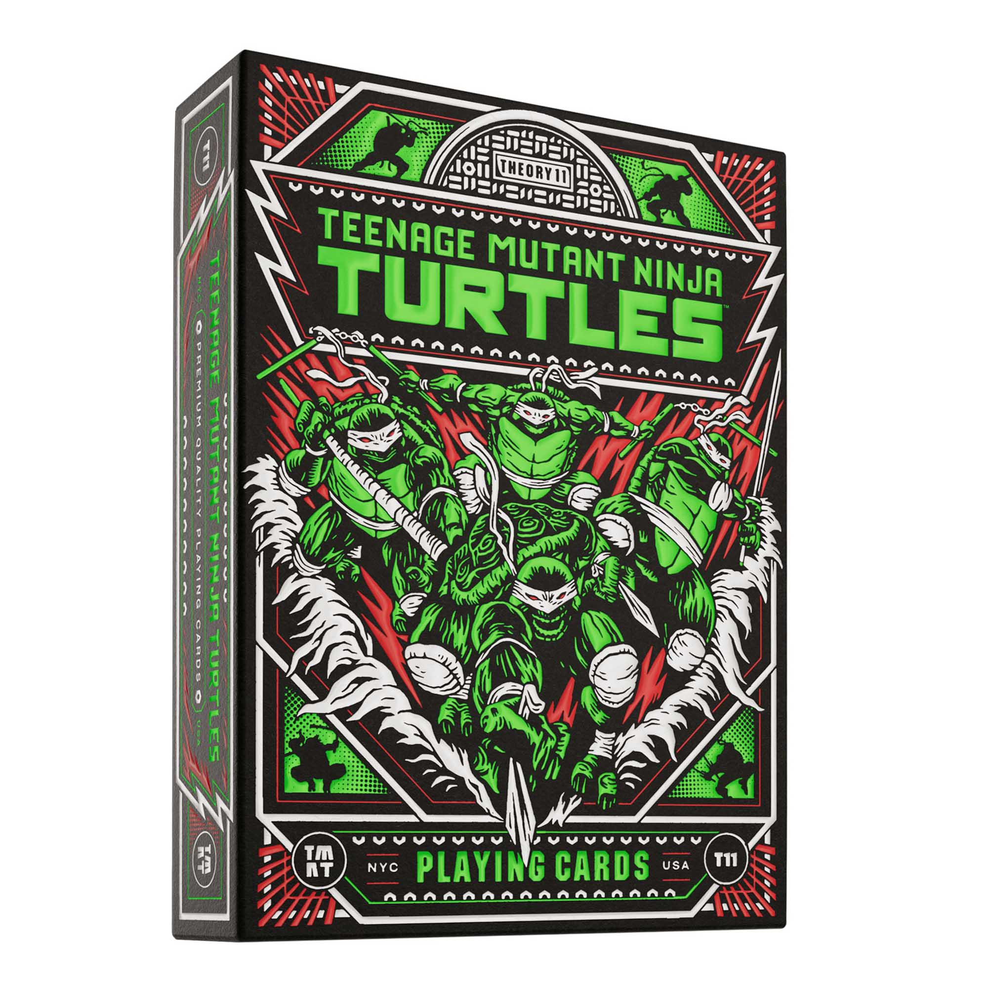1 SV25CD01 TMNT Playing Cards Front