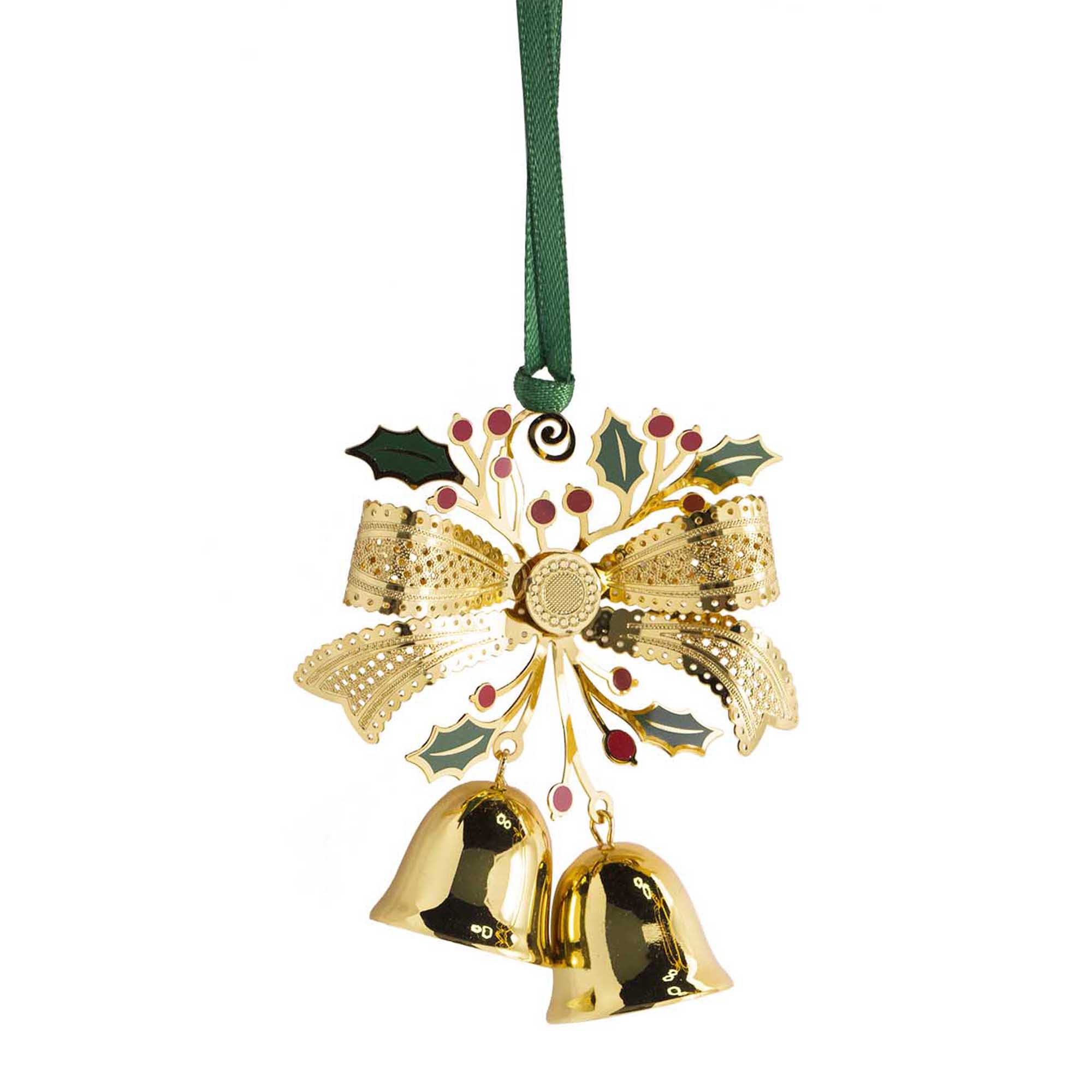 1 Christmas Decoration Jolly Holly Bells SV25D003