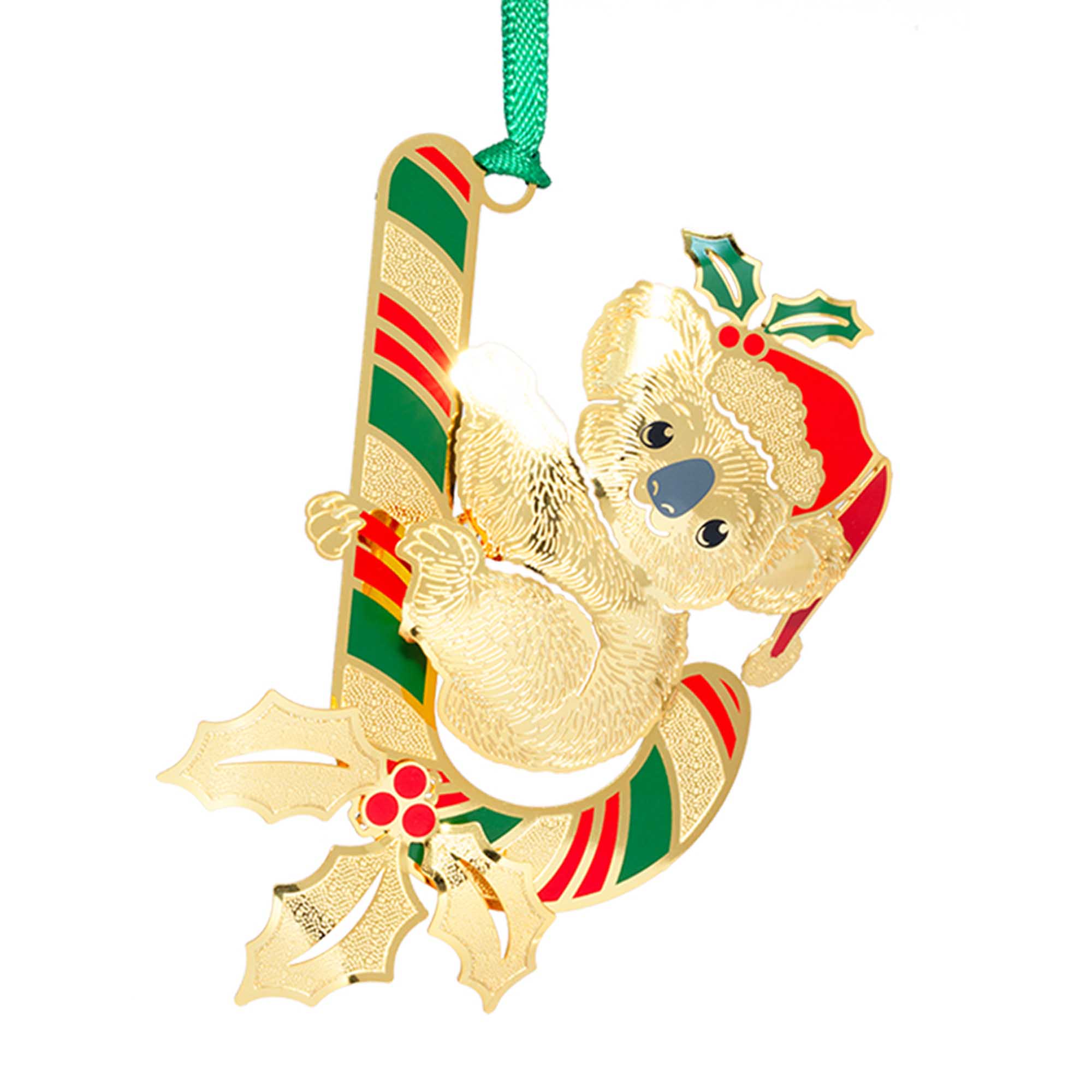1 Christmas Decoration Candy Cane Koala SV25D004