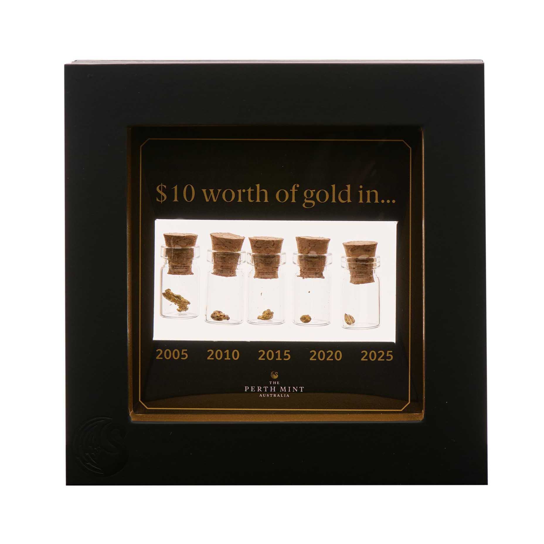 svfivenu $10 gold nugget worth over the years