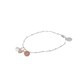 03 bowerbird silver and rose bee ivy blossom on pollen chain bracelet