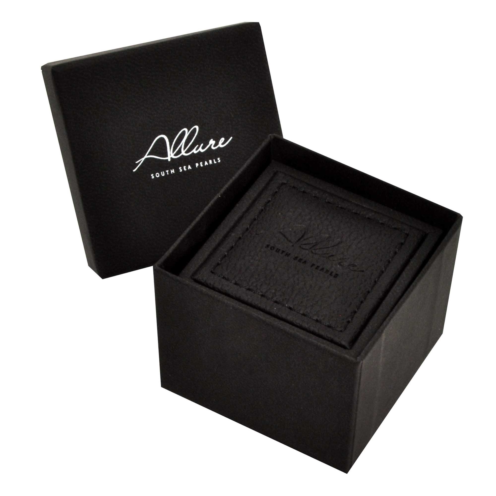 02 allure white pearl stainless steel cufflinks