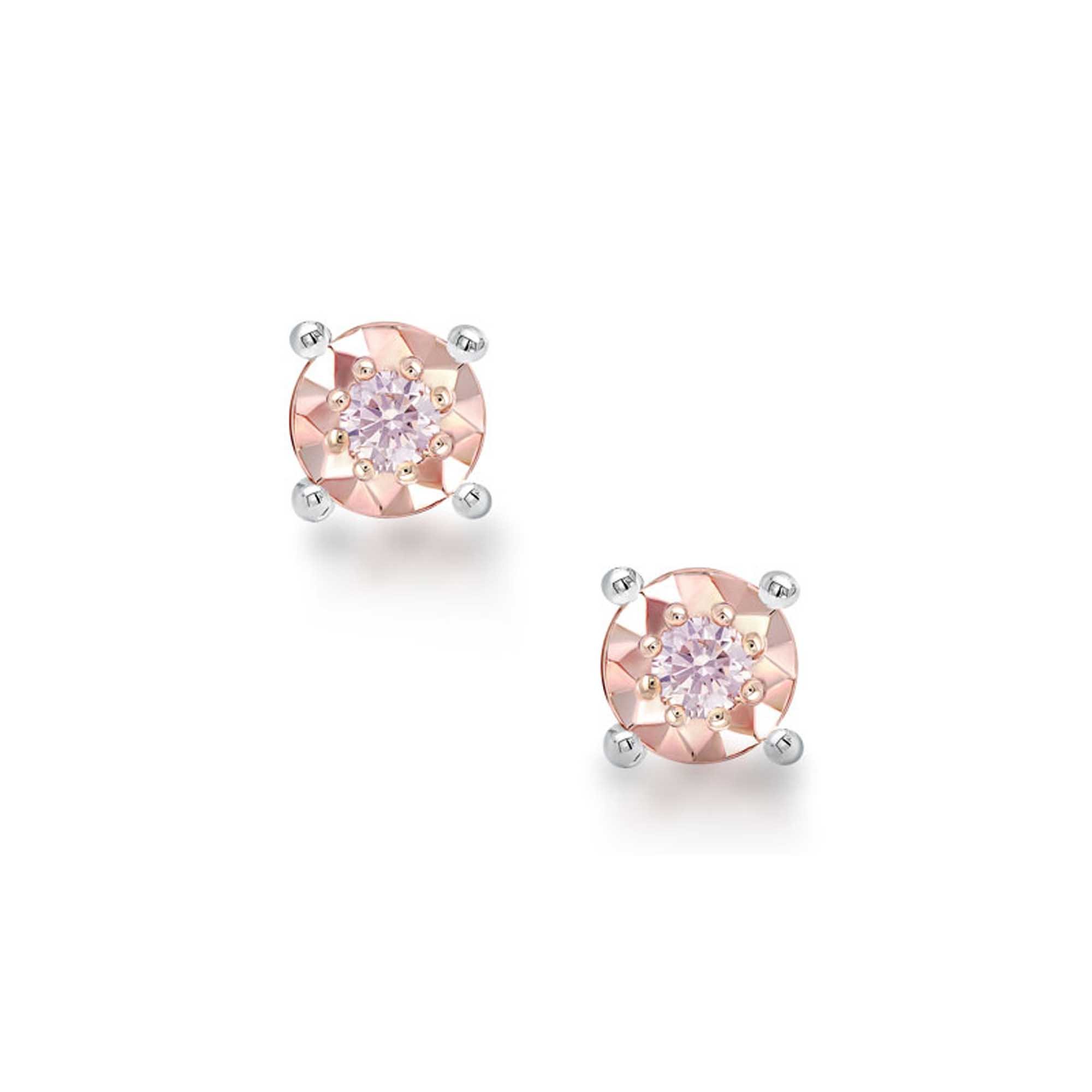 01 blush stelle stud earrings