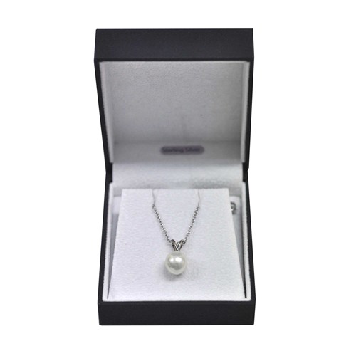 02 australian south sea cultured pearl sterling silver pendant