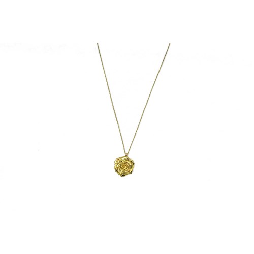 01 gold infinity rose pendant