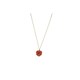 01 red infinity rose pendant